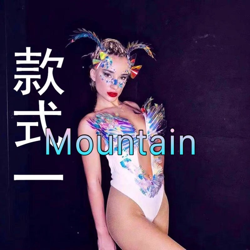 定制party颗粒派对作秀镭射科技幻彩系列性感gogo酒吧舞台演出服