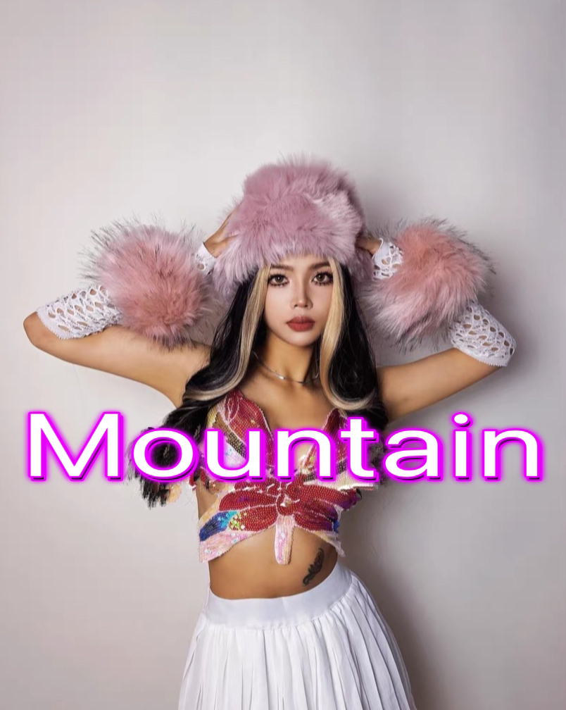 iedm爱电音Y2K辣妹风亮片蝴蝶背心流苏裙三件套音乐节RAVE服装