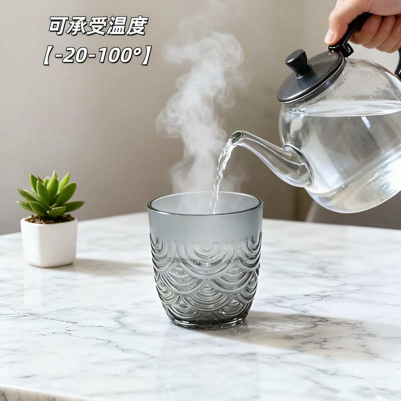 防摔PC亚克力杯子果汁饮料