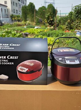 SILVER CREST Rice cooker英文5L家用智能预约电饭煲工厂直销