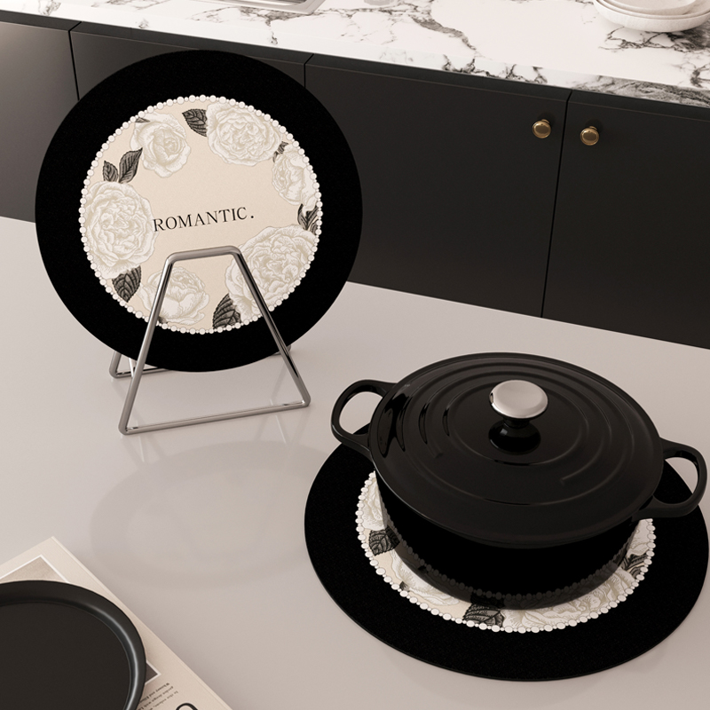 防油餐盘垫隔热垫高级防烫杯垫家用吸水耐高温碗垫砂锅垫餐桌垫子,居家布艺,餐垫,淘宝优惠券,粉丝福利购,淘宝优惠卷