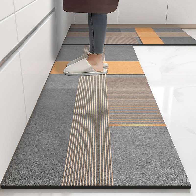厨房地垫防油防滑免洗可擦地毯吸水脚垫防脏垫子pvc硅藻泥专用,居家布艺,厨房地垫,淘宝优惠券,粉丝福利购,淘宝优惠卷
