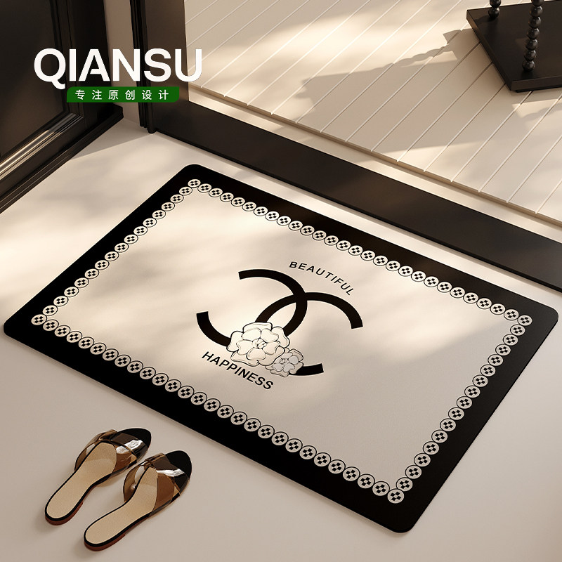 浴室地垫吸水卫生间脚垫防滑免洗垫子厕所门垫门口洗手间地毯加厚,居家布艺,家用脚垫,淘宝优惠券,粉丝福利购,淘宝优惠卷