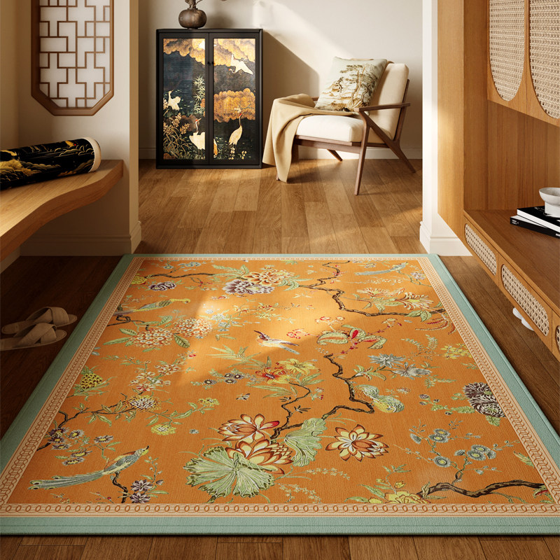 新中式入户地垫可裁剪门口地毯门垫客厅进门垫子家用脚垫新款防滑,居家布艺,入户地垫,淘宝优惠券,粉丝福利购,淘宝优惠卷