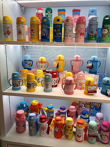 THERMOS/膳魔师儿童双手柄不锈钢