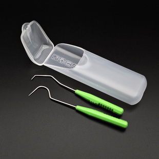 随身便携式不锈钢牙签刷牙线棒剔牙针神器牙钩收纳盒小号家用塑料