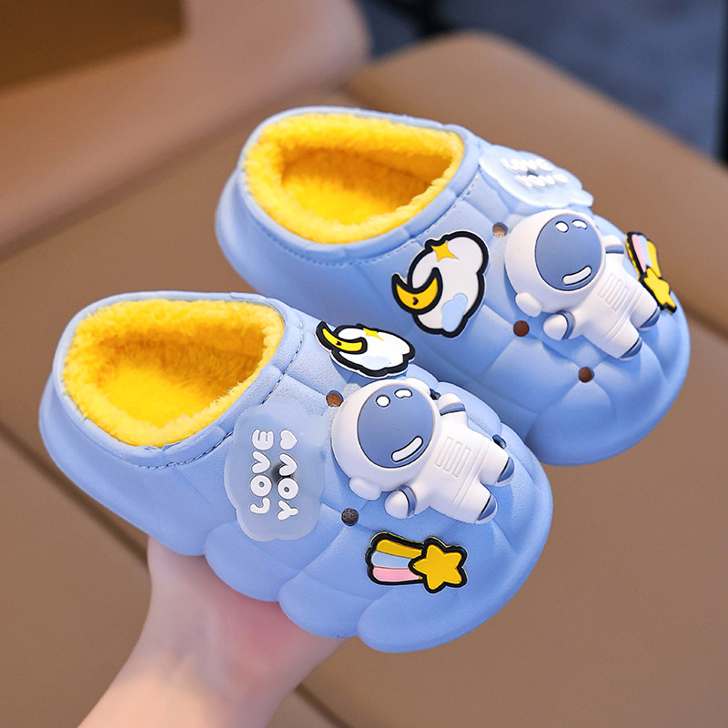 儿童棉拖鞋女童冬季新款可爱防滑厚底宝宝女孩室内毛毛鞋男童防水,童鞋/婴儿鞋/亲子鞋,儿童棉拖鞋,淘宝优惠券,粉丝福利购,淘宝优惠卷