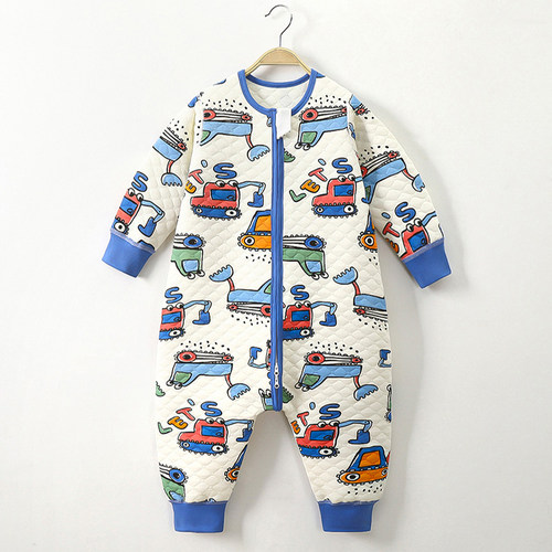 A类纯棉秋冬季分腿式婴幼儿睡袋