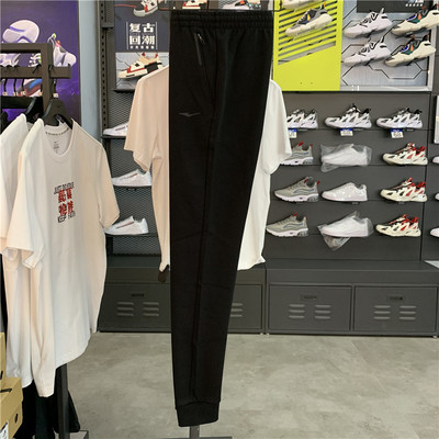 鸿星尔克2020冬季新款运动女裤