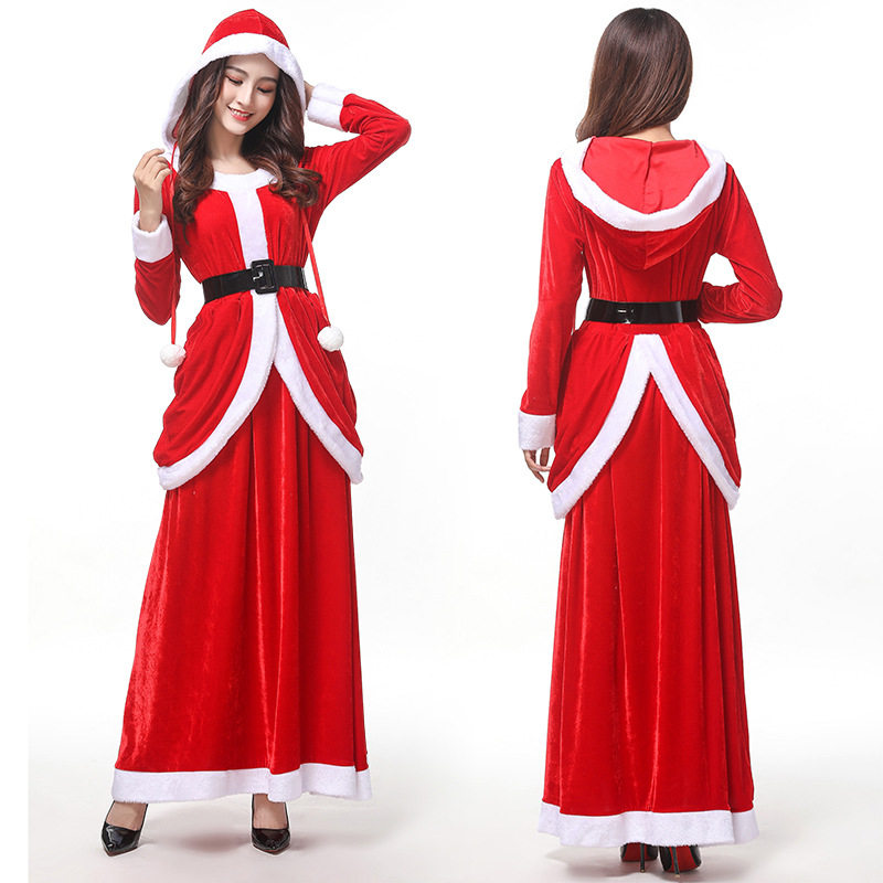 Christmas costume sexy longuette adult Female Roles Act Party dress DS costume Santa Claus X157in the Women's clothing/Boutique , Costume/National costume/Stage costumes , National costume/Costumes  category - from Buy2taobao.com to provide professional Taobao agent buy service