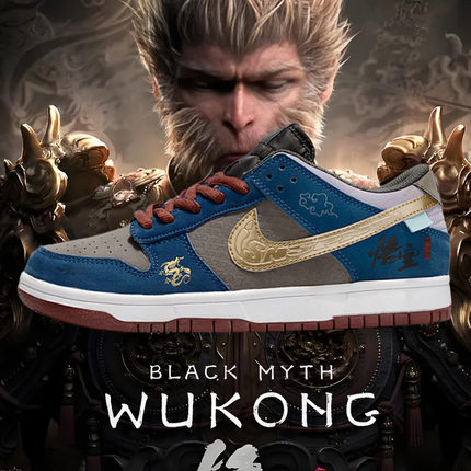 莆田新款DunkSB黑神话悟空联名限定板鞋男女低帮休闲鞋情侣运动鞋
