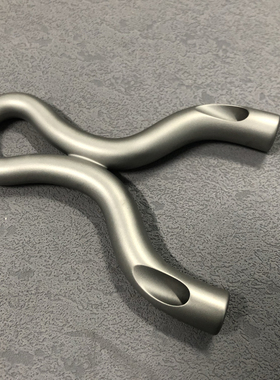 无极钛合金tc21数控反渐变斜孔顶卡弹弓扁皮筋斜顶弹弓闭口顶卡