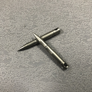 无极钛合金数控快递针拆快递工具钛合金Dec快递小刀纯钛酷棍挂件