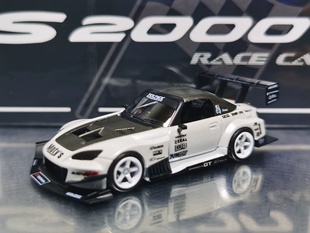 [全新现货]Microturbo MT 本田S2000珍珠白色1/64 合金汽车模型