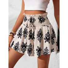Skorts for Women Summer Mini Beach Shorts Flowy Skirts 裙裤