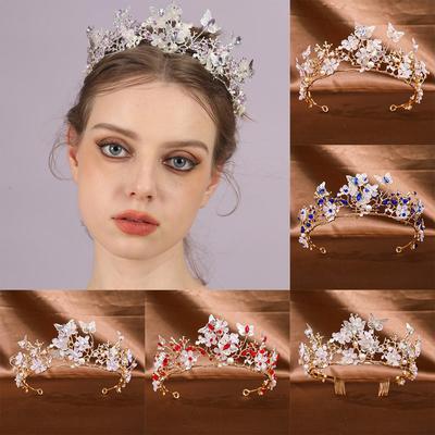 Wedding Crown Crystal Tiara for Women Hair Accessories
