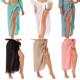 Wraps Women 沙滩巾围裙半身裙 Long Bikini Swimsuit Coverups