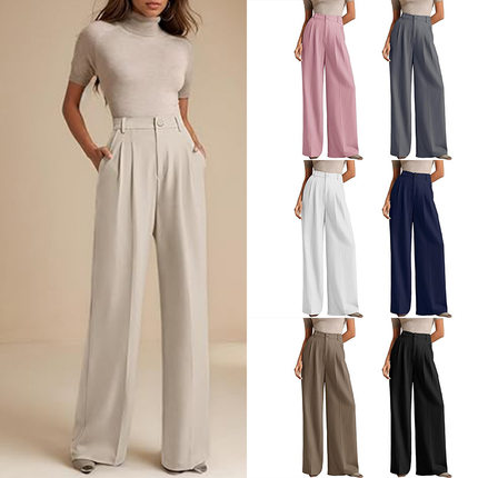 Women Work Pants Business Office Dress Pants Trousers 女裤