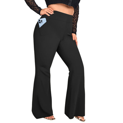 Women Flared Yoga Pants Leggings Plus Size Yoga Pants XL-5XL
