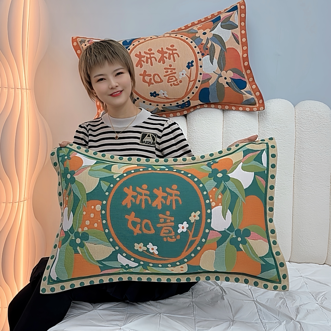 加厚枕套纯棉一对高端家用