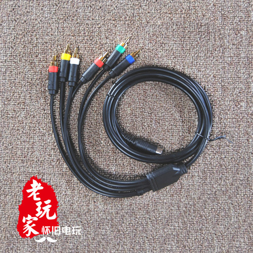 世嘉土星SS Saturn RGBS色差线彩监用需自备莲花头