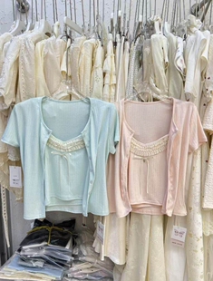 时尚 韩版 百搭显瘦吊带背心女内搭打底小上衣两件套 新款 2026年夏季