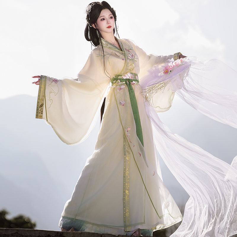 【特价清仓】钟灵毓秀 雾隐仙 直裾 清风拂荷