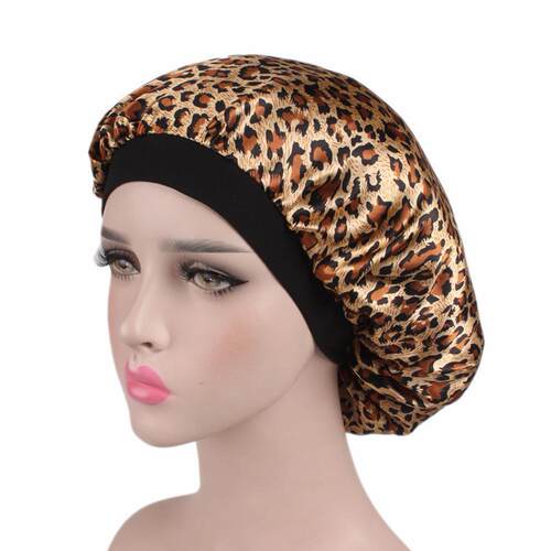 Soft Satin Hair Bonnet for Women Girls Silk Sleeping