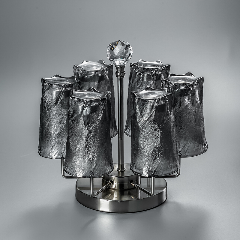 浮雕冰川玻璃杯水杯子家用待客喝水杯套装高级感轻奢网红啤酒茶杯