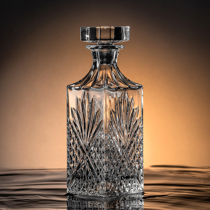 威士忌酒杯酒樽套装洋酒杯水晶玻璃高端高档创意酒具酒壶杯架家用