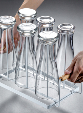 网红玻璃啤酒杯子家用大号扎啤杯创意精酿500ml高档酒吧酒杯套装