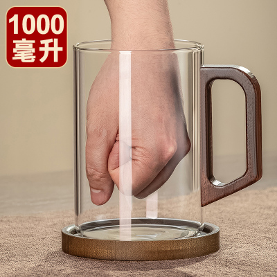 耐高温中式水杯待客泡茶玻璃杯