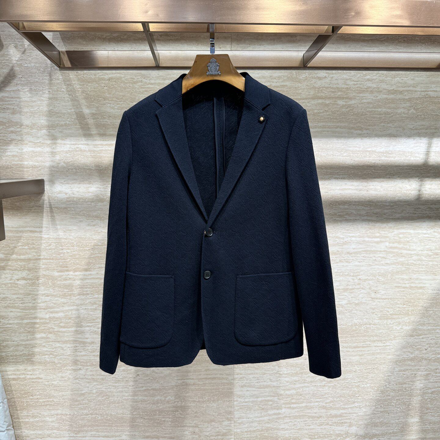 圣宝龙SAINTPAULON专柜正品男装绵羊毛休闲单西西服外套SA518409