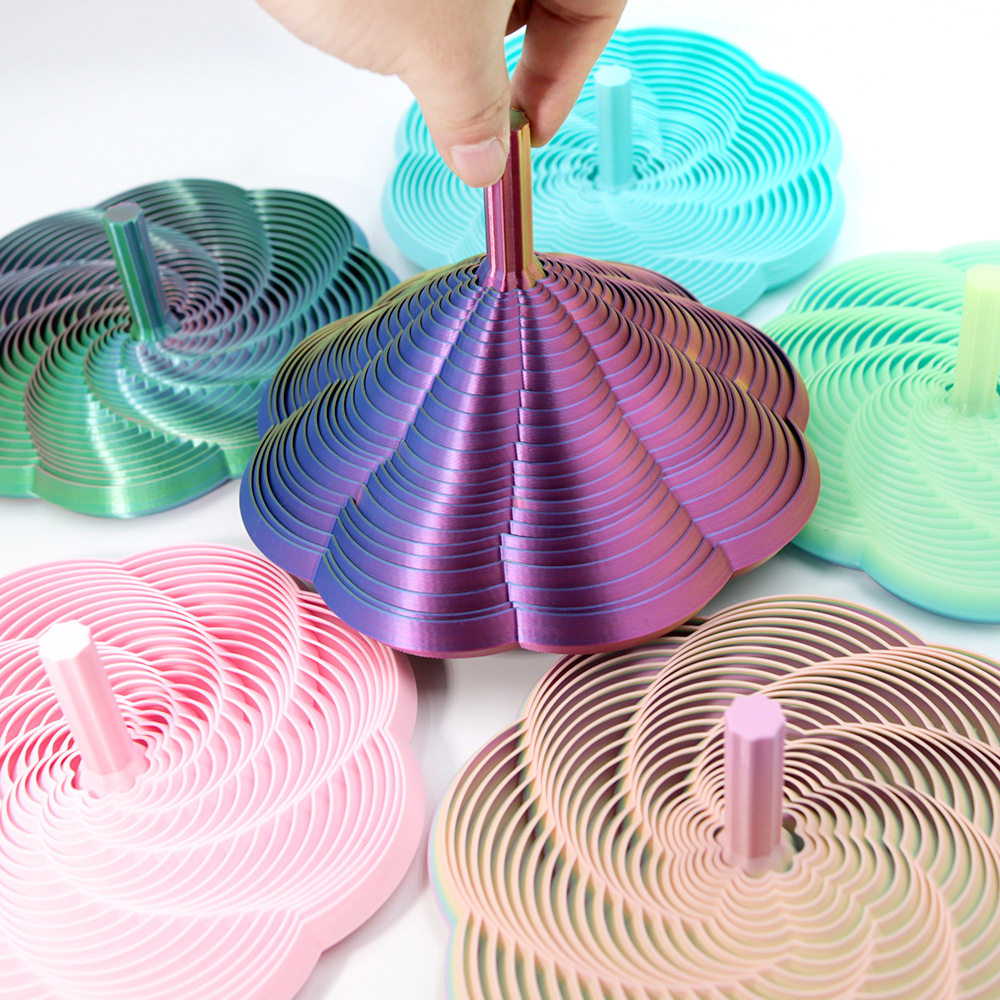 3D打印萝卜塔压套环螺旋花创意解压几何立体模型儿童积木玩具礼物,玩具/童车/益智/积木/模型,创意/整蛊玩具,淘宝优惠券,粉丝福利购,淘宝优惠卷