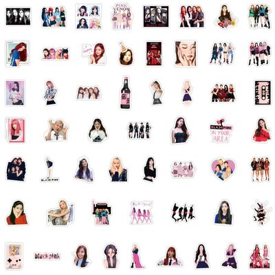朴彩英jennie贴纸LISA韩国BLACK