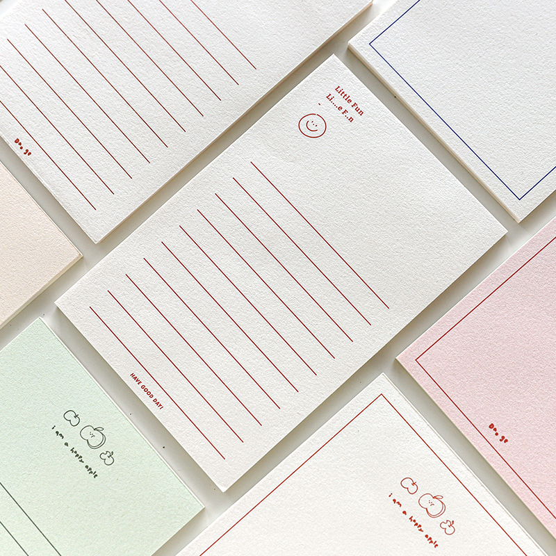 ins风北岛假日可撕无粘性便签纸