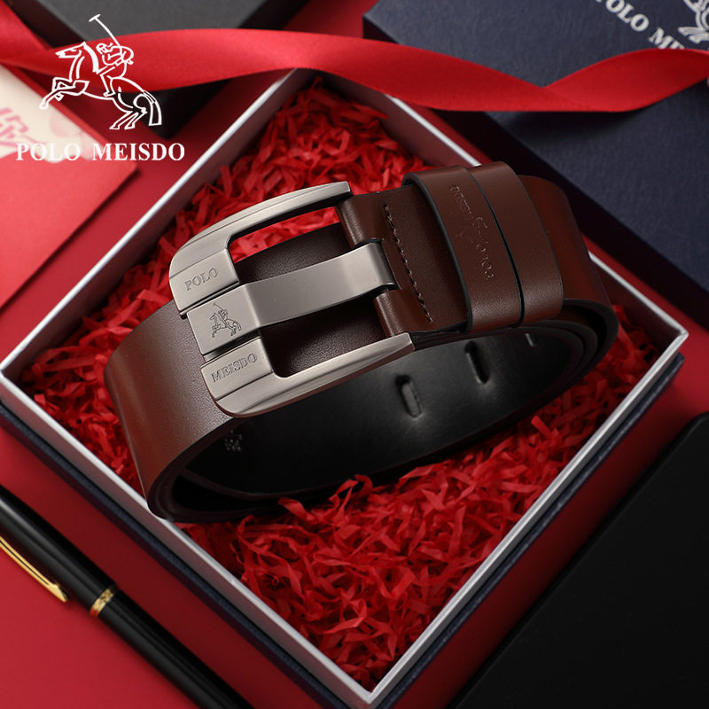 品牌皮带男真皮针扣牛仔裤腰带男士纯牛皮青年韩版个性裤带潮人