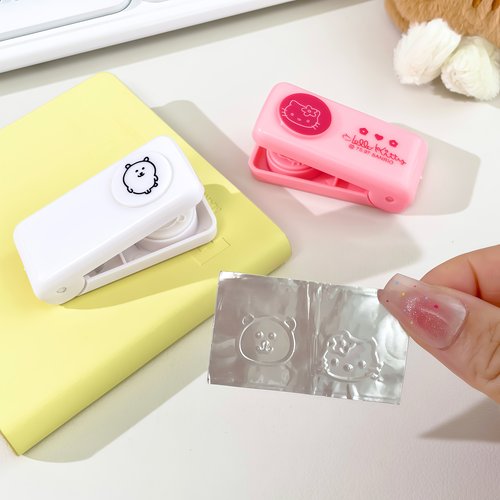 可爱卡通kt猫压花器创意迷你