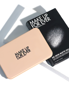 MAKEUPFOREVER玫珂菲新版仿真肌丝绒持妆粉饼 1N00 1R02 1Y04
