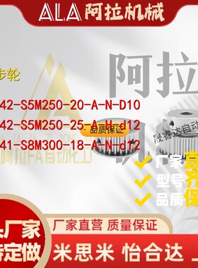 EBF21/22/23/32怡合达同步轮EBJ41-S5M250/42/43/52S3M150/100/60