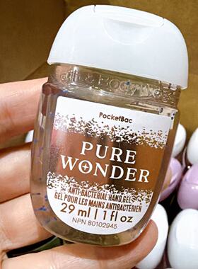 现货美国BBW小免洗洗手液纯粹的奇迹纯净仙境PureWonder29ml迷你