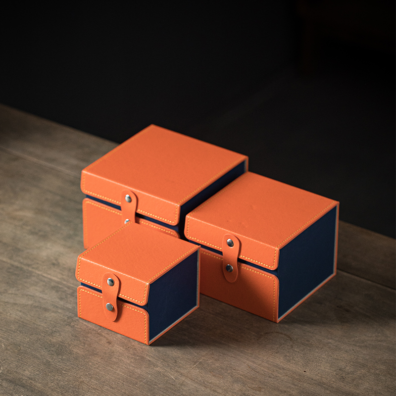 皮/布亚克力收纳盒中式送礼品盒