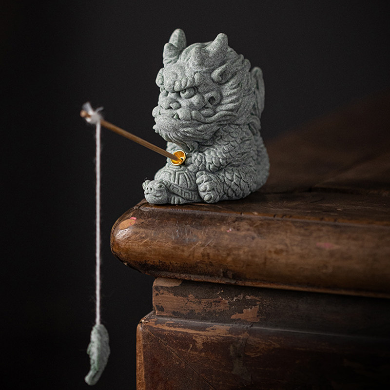 创意龙龟钓鱼线香插香托香器香道茶宠摆件鱼缸盆栽造景桌面装饰品,家居饰品,装饰摆件,淘宝优惠券,粉丝福利购,淘宝优惠卷