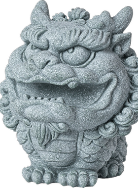 青砂石笔架中式茶桌金蟾貔貅摆件