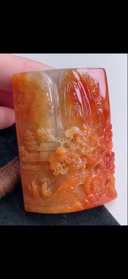 红翡山水牌 56.6-39.8-19.3 假一罚万 工厂直销翡翠批发2379
