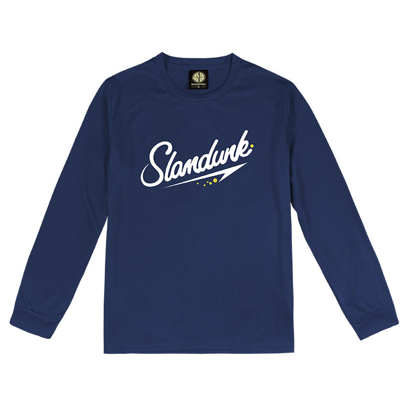 SLAMDUNK 纯色运动长袖薄款T恤男速干排汗训练热身投篮球服健身衣