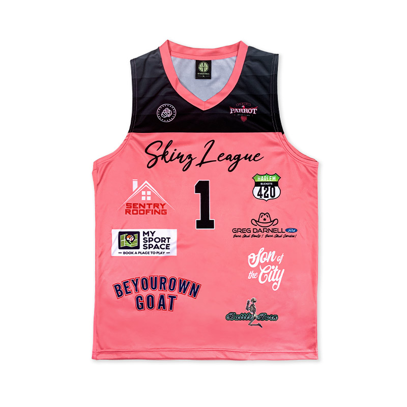 美式籃球服街頭籃球衣背心