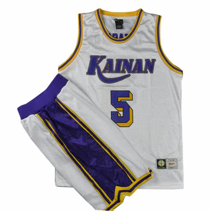 SD灌篮高手训练服队服海南5号高砂一马篮球服篮球衣套装队服定制