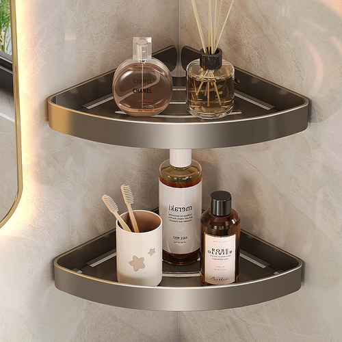 小号不锈钢三角篮浴室置物架