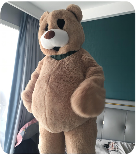 玩偶服跳舞熊玩偶服祺绒坊可爱